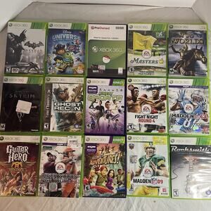 Xbox 360 Game Lot Of 12-Most CCIB-Working